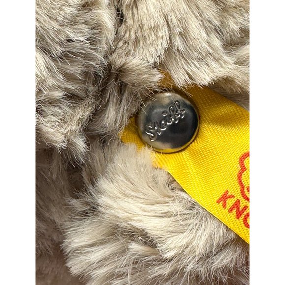 Steiff limited Margarete honey bear #113420 soft cuddly 8” tan plush - Picture 6 of 7